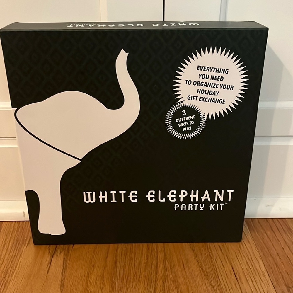 New white elephant party kit